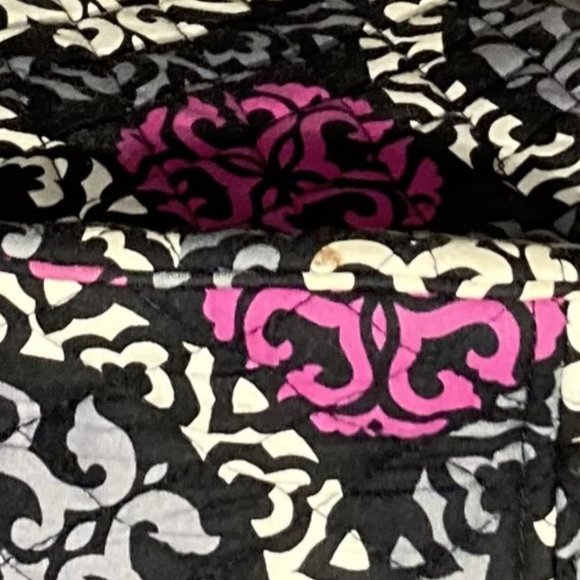 2 Vera Bradley Canterberry Bags. Tote with Change Purse Attachment + Mini Purse - Picture 12 of 12